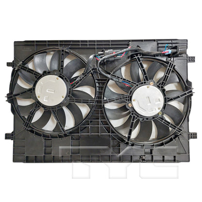 TYC Dual Radiator and Condenser Fan Assembly 625400 image 3