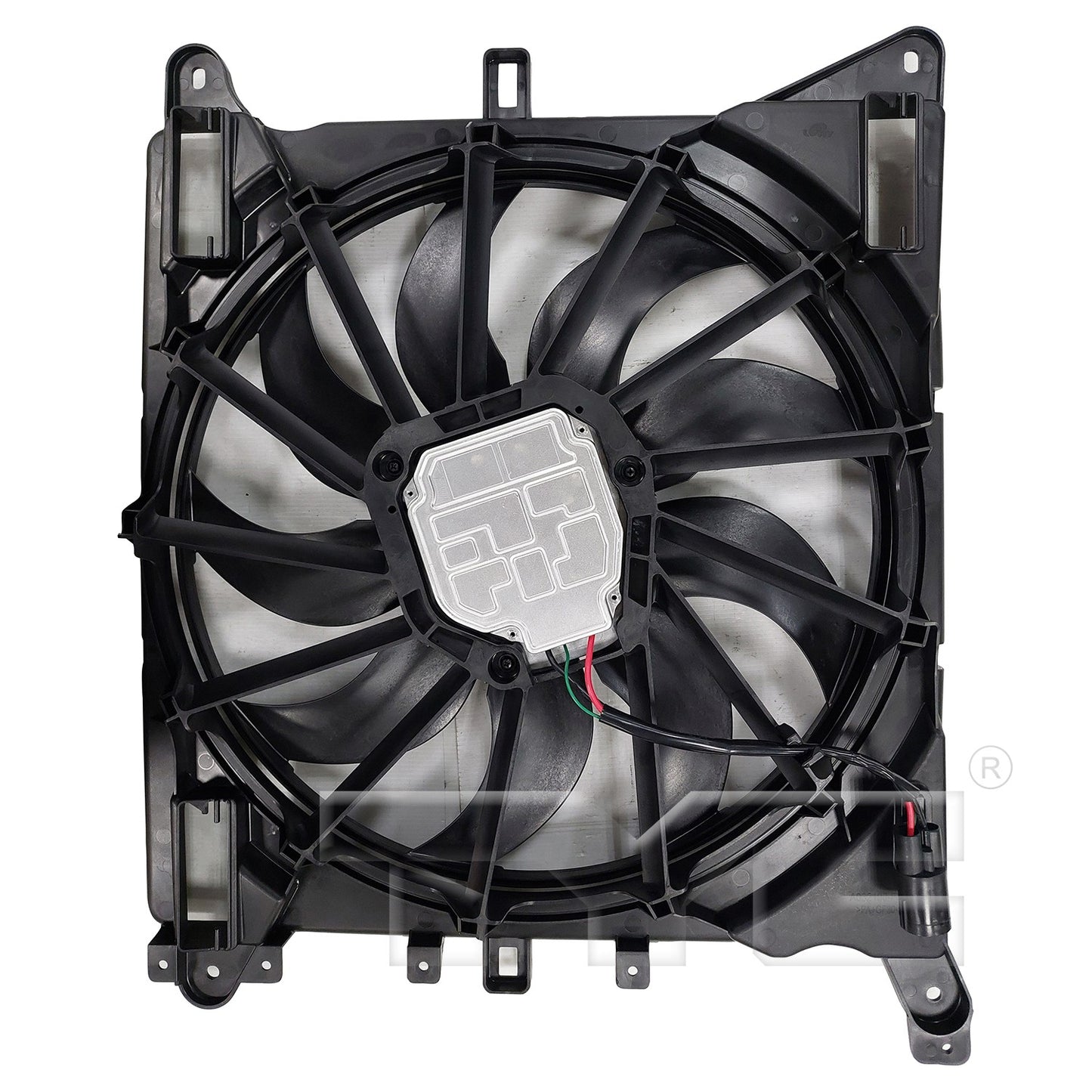 TYC Dual Radiator and Condenser Fan Assembly 625430 image 3