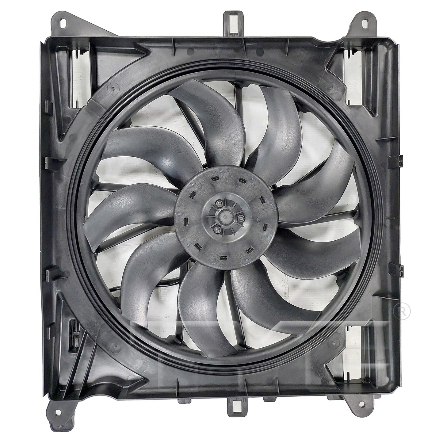 TYC Dual Radiator and Condenser Fan Assembly 625430 main image