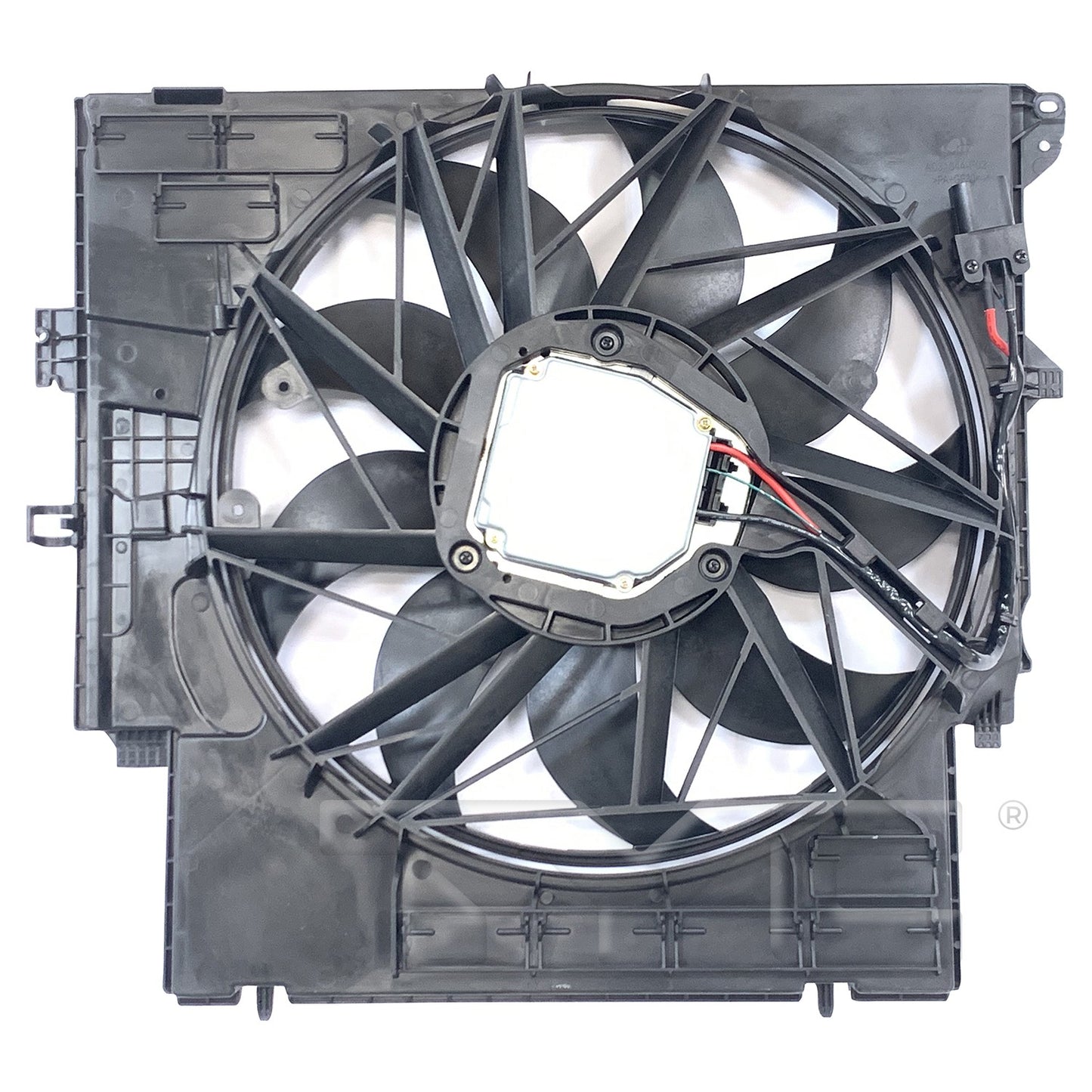 TYC Dual Radiator and Condenser Fan Assembly 625460 image 3