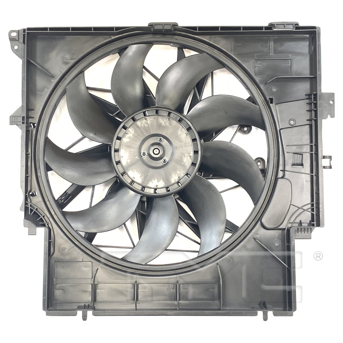 TYC Dual Radiator and Condenser Fan Assembly 625460 main image