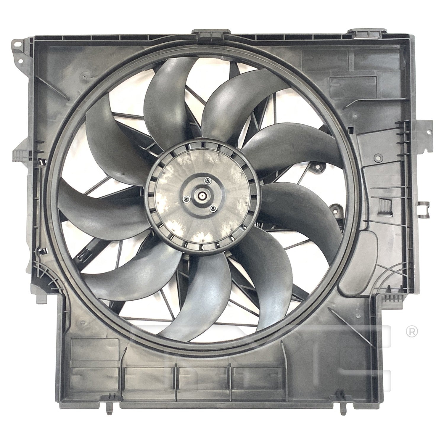 TYC Dual Radiator and Condenser Fan Assembly 625460 main image