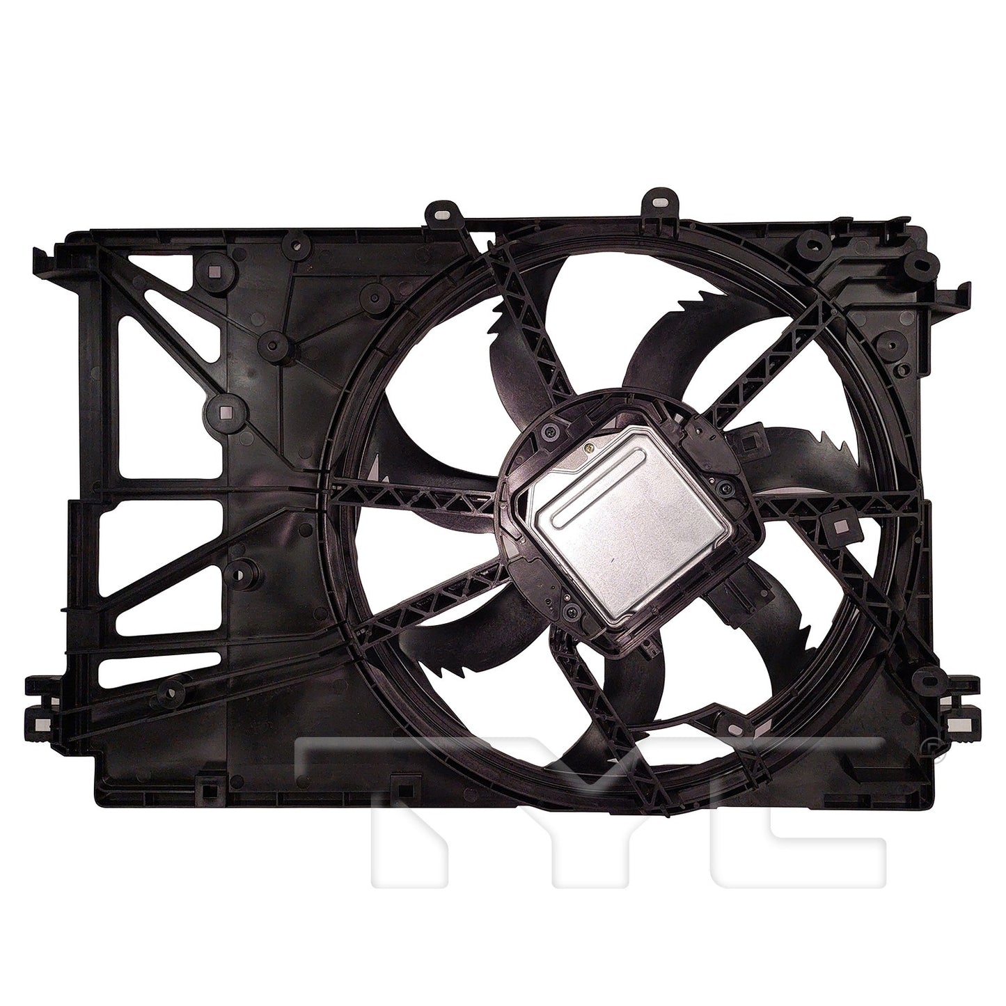 TYC Dual Radiator and Condenser Fan Assembly 625480 image 3