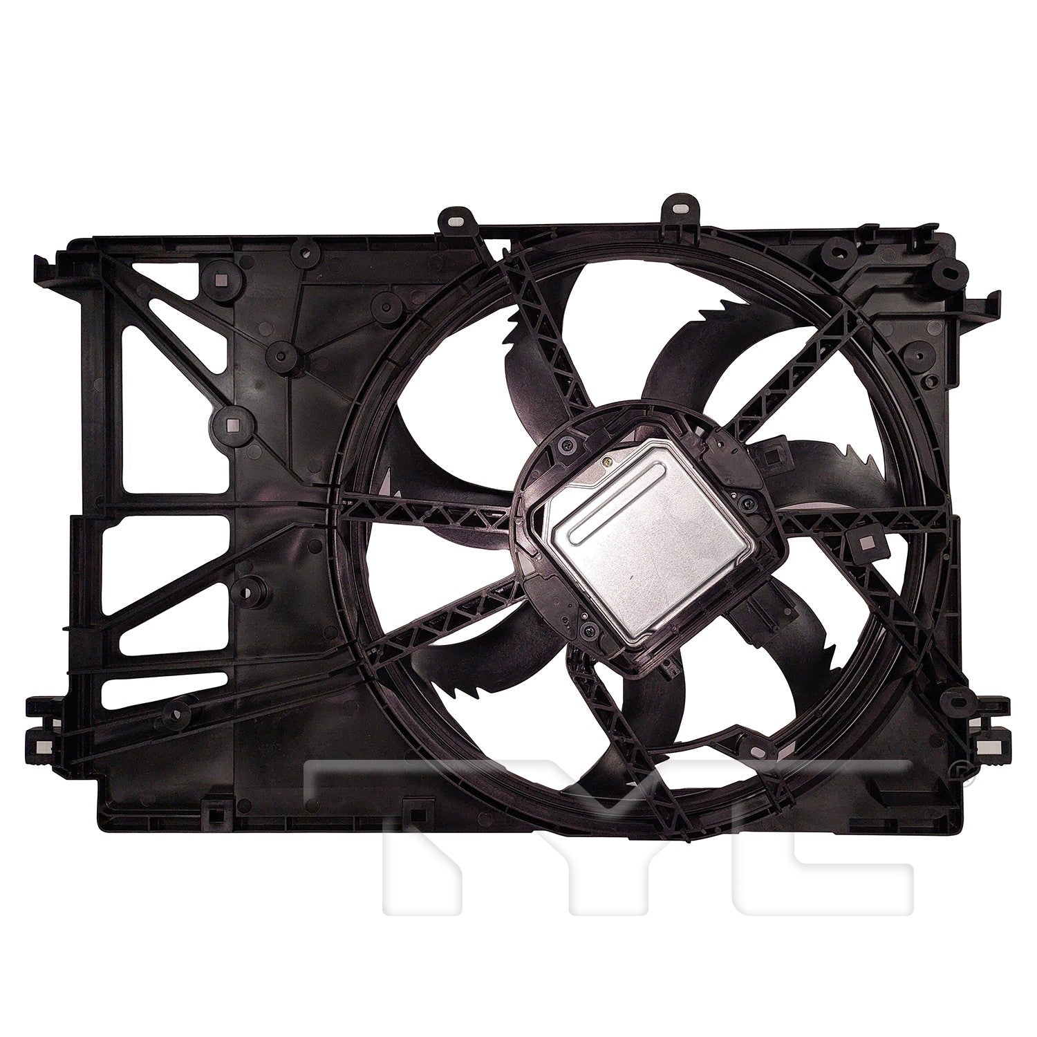 TYC Dual Radiator and Condenser Fan Assembly 625480 image 3