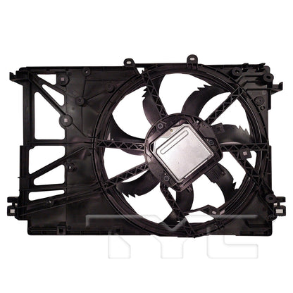 TYC Dual Radiator and Condenser Fan Assembly 625480 image 3