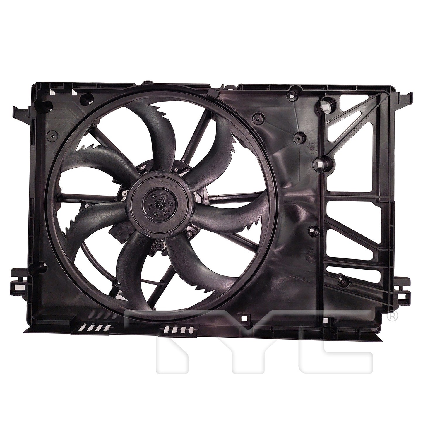TYC Dual Radiator and Condenser Fan Assembly 625480 main image