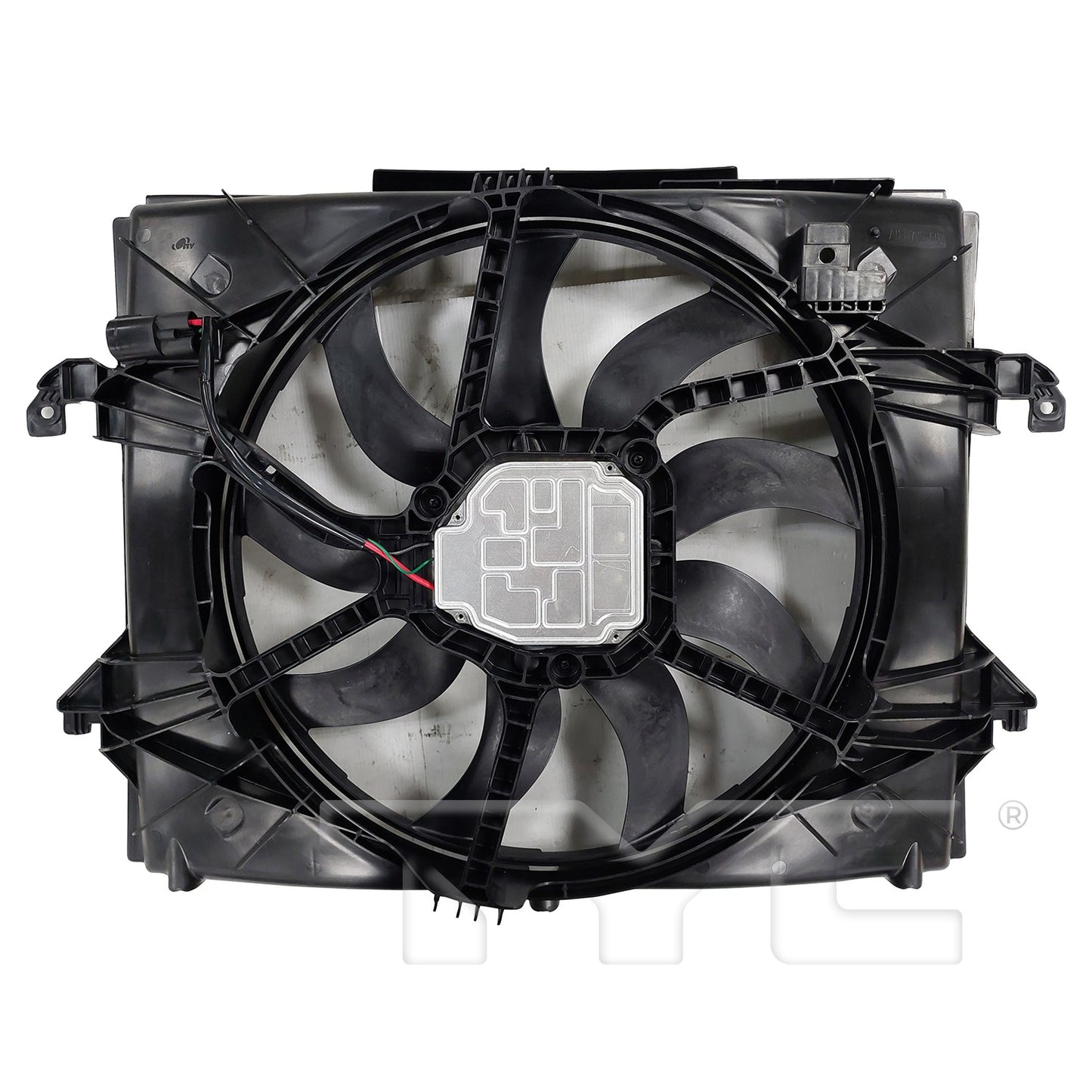TYC Dual Radiator and Condenser Fan Assembly 625500 image 3