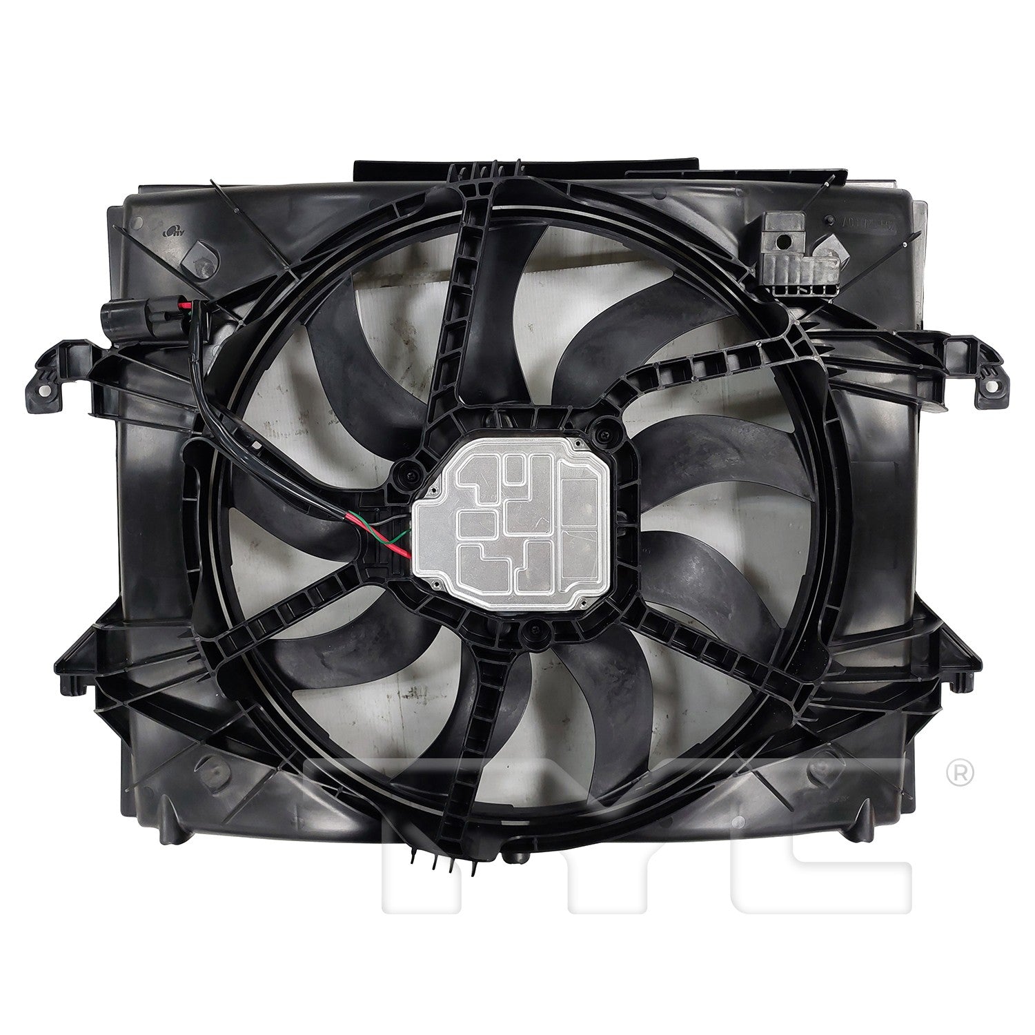TYC Dual Radiator and Condenser Fan Assembly 625500 image 3