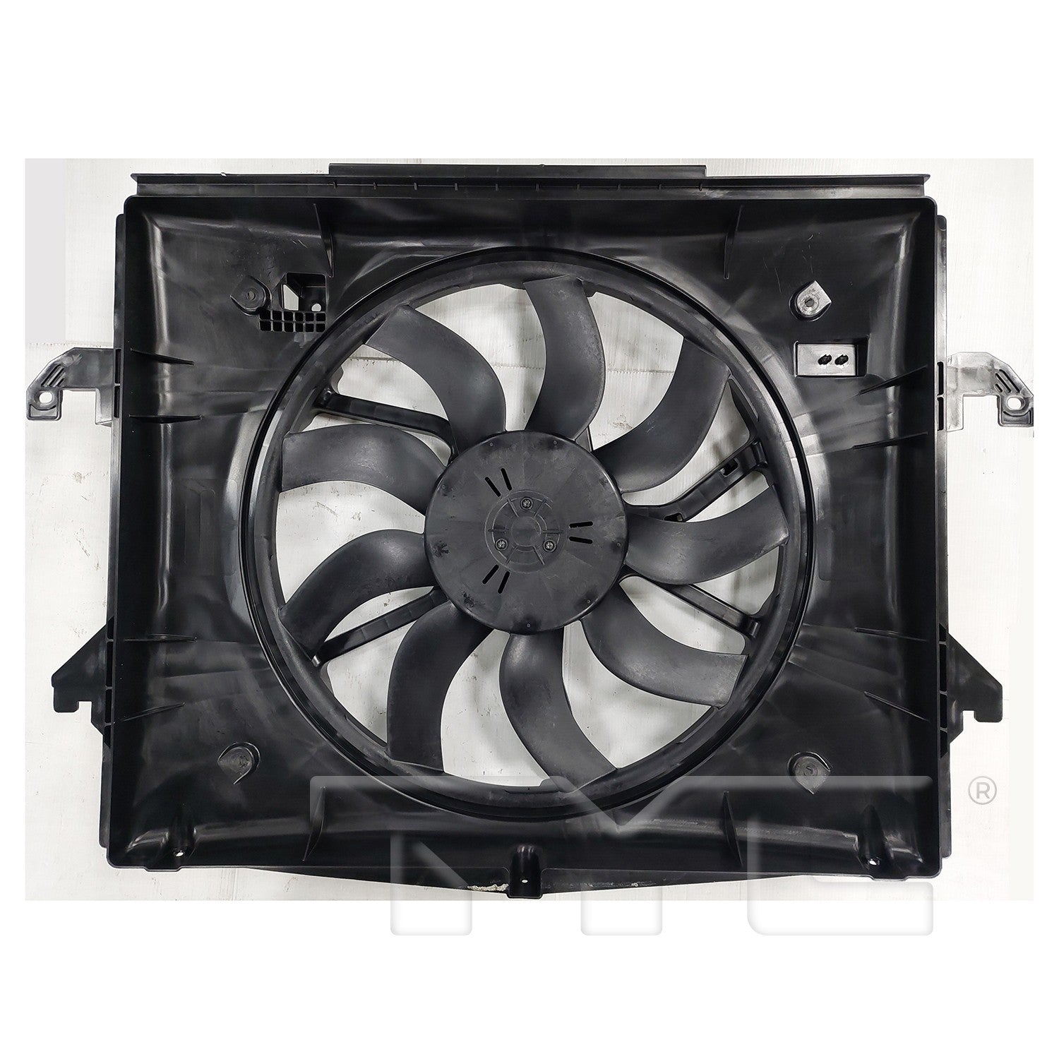 TYC Dual Radiator and Condenser Fan Assembly 625500 main image