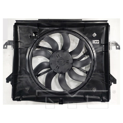 TYC Dual Radiator and Condenser Fan Assembly 625500 main image
