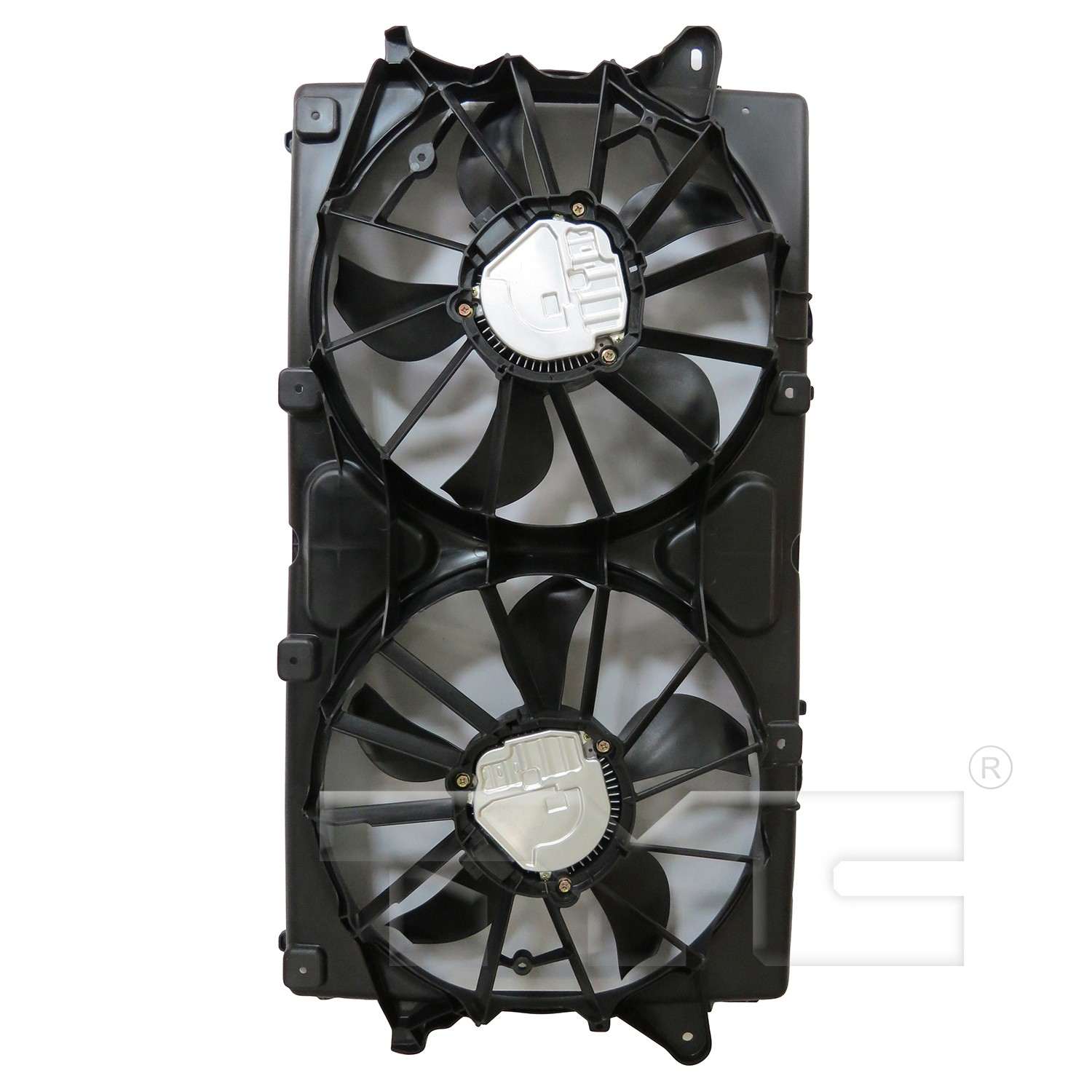TYC Dual Radiator and Condenser Fan Assembly 626000