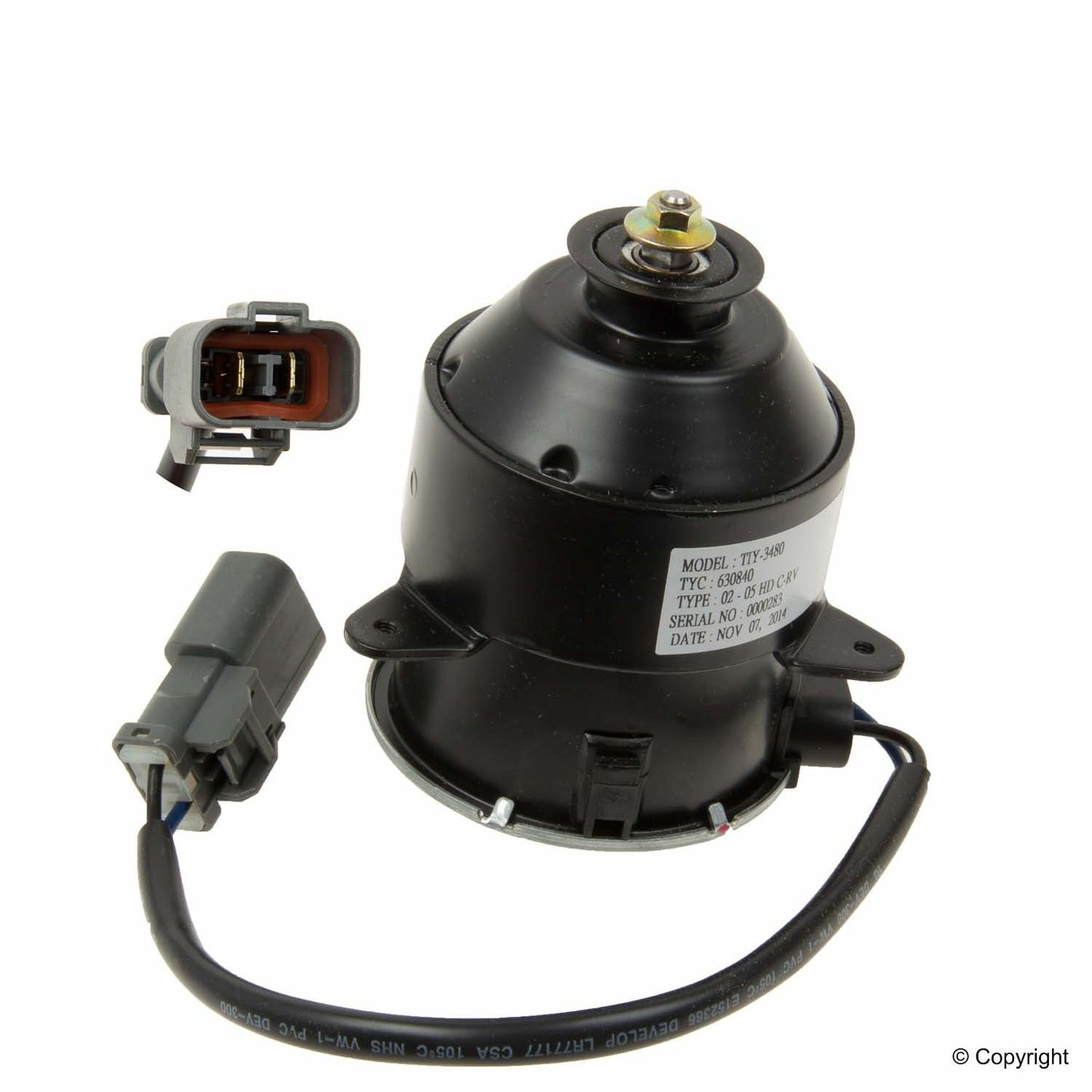 TYC Engine Cooling Fan Motor