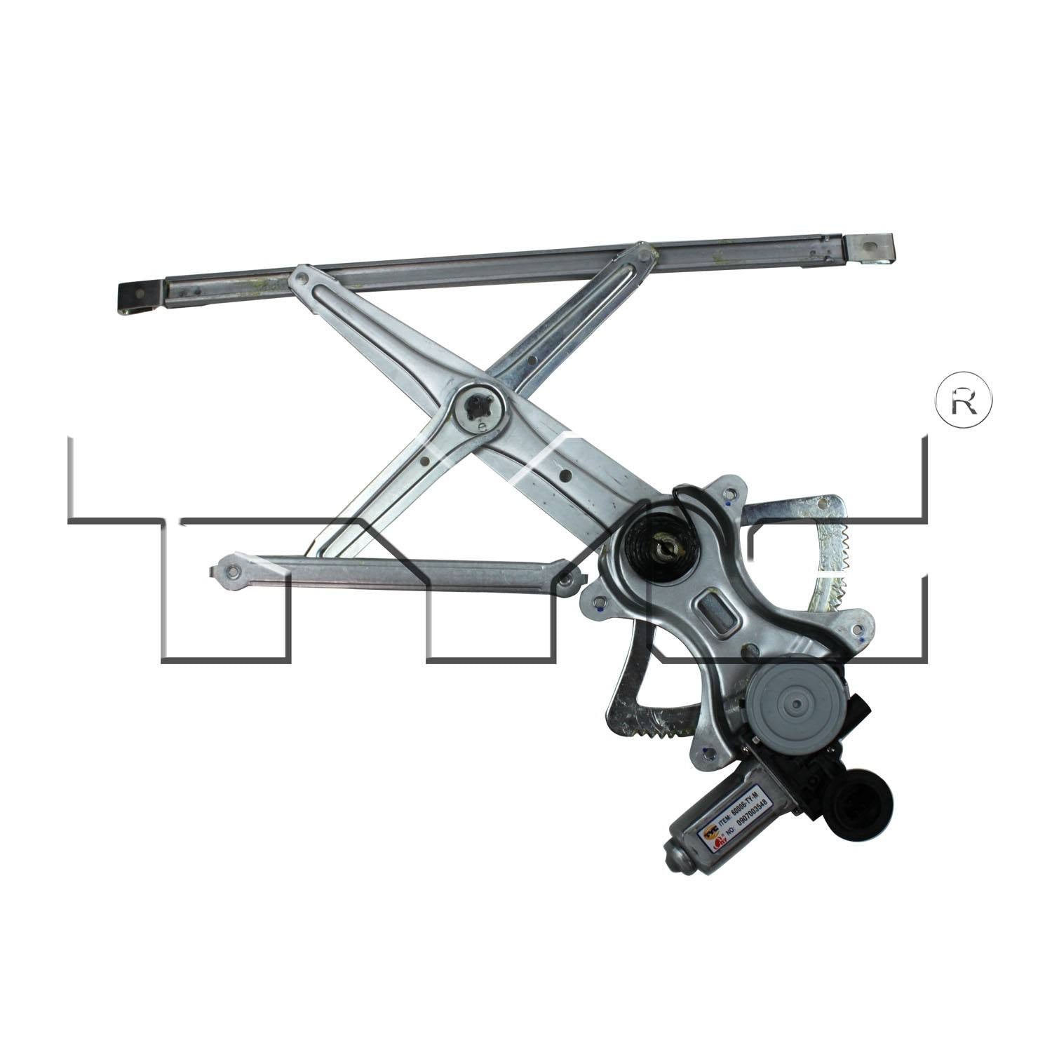 TYC Power Window Motor and Regulator Assembly 660097