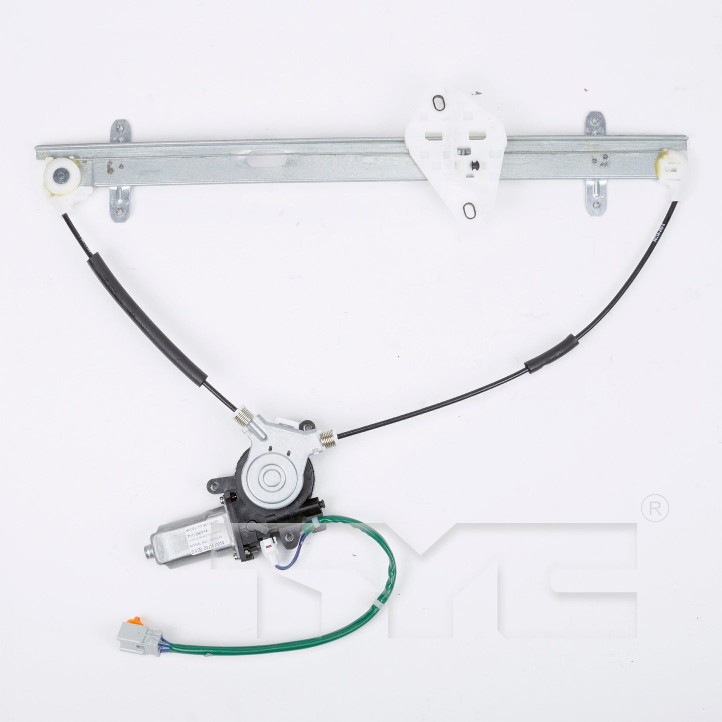 TYC Power Window Motor and Regulator Assembly 660114