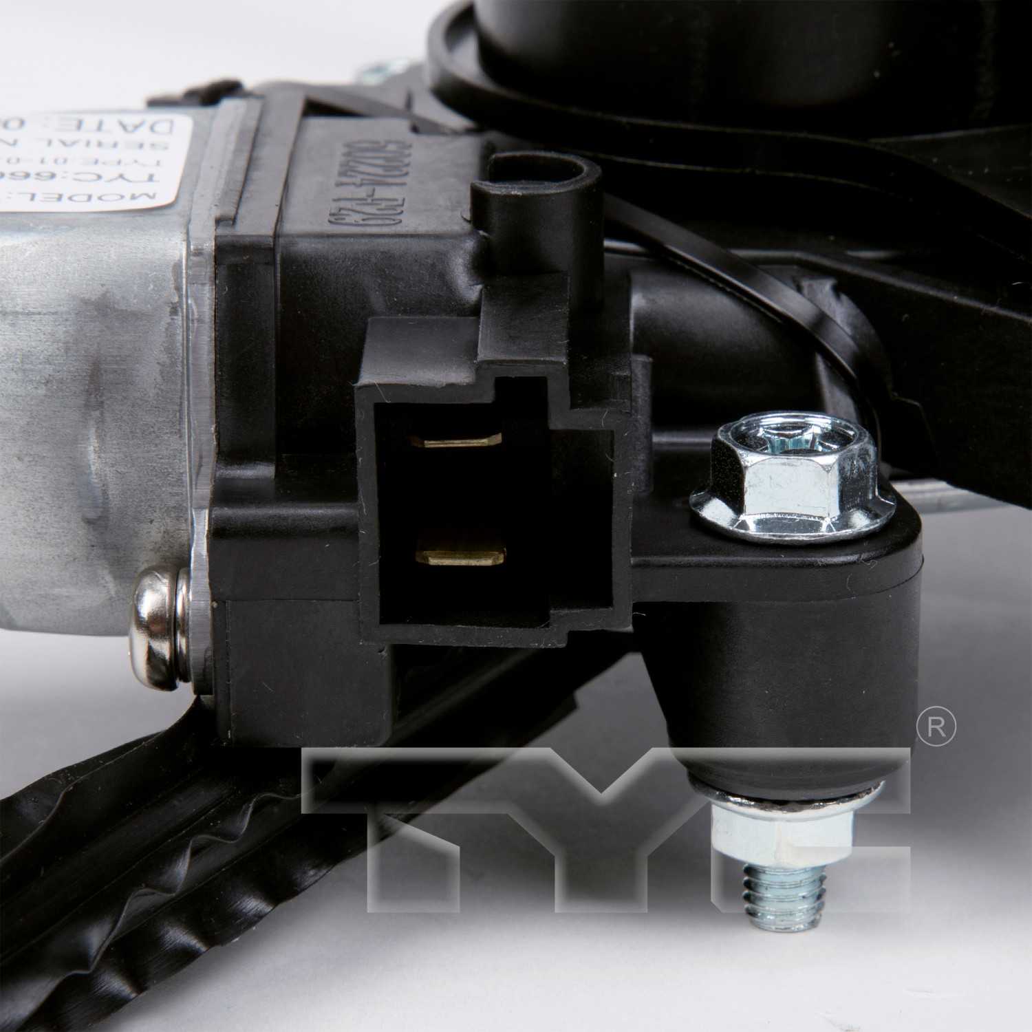 TYC Power Window Motor and Regulator Assembly 660145