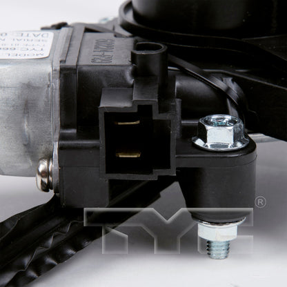 TYC Power Window Motor and Regulator Assembly 660145
