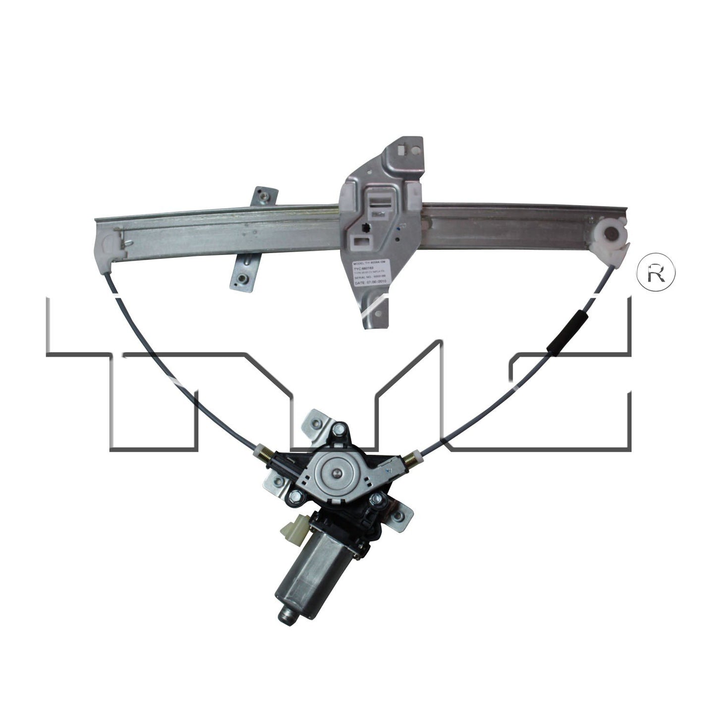 TYC Power Window Motor and Regulator Assembly 660163