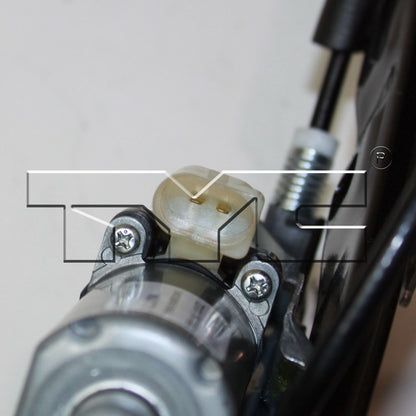 TYC Power Window Motor and Regulator Assembly 660194