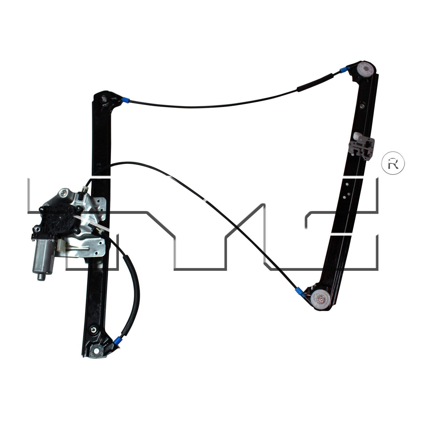 TYC Power Window Motor and Regulator Assembly 660195