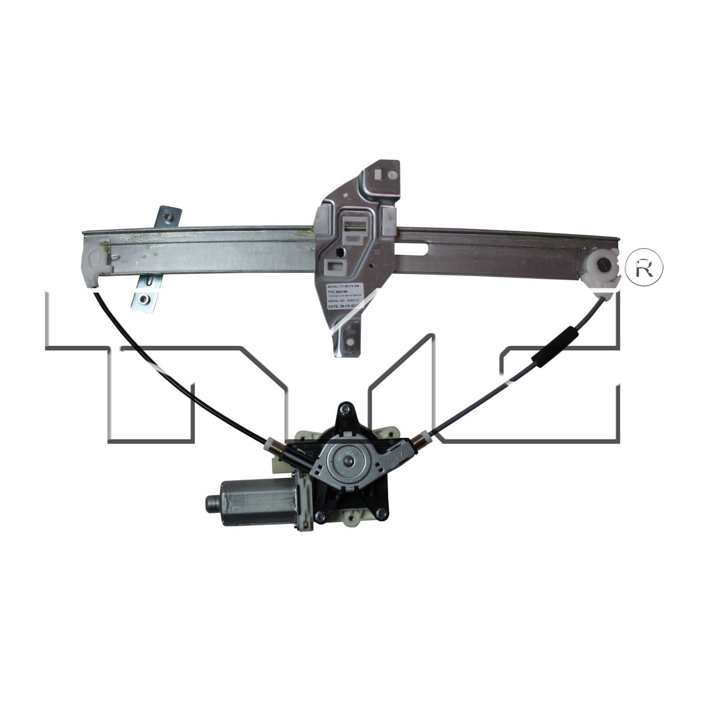 TYC Power Window Motor and Regulator Assembly 660199