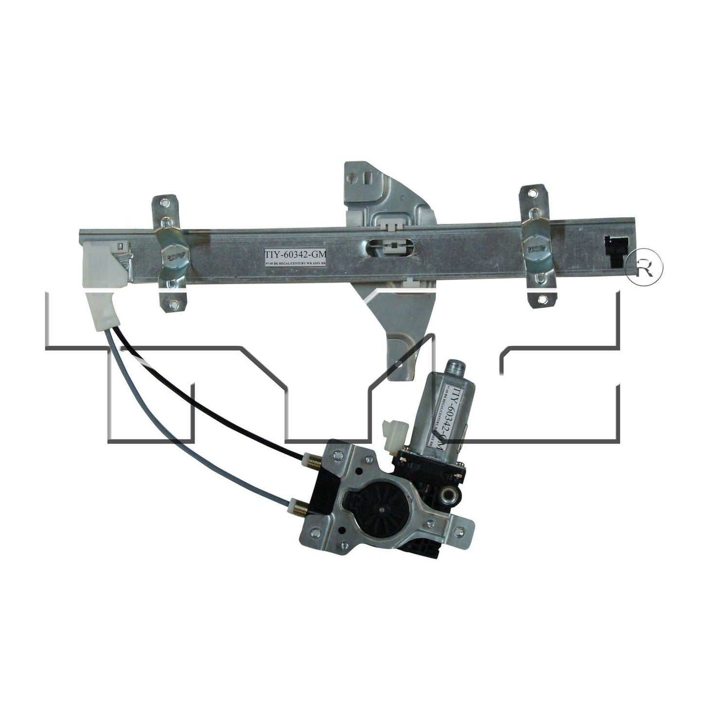 TYC Power Window Motor and Regulator Assembly 660209