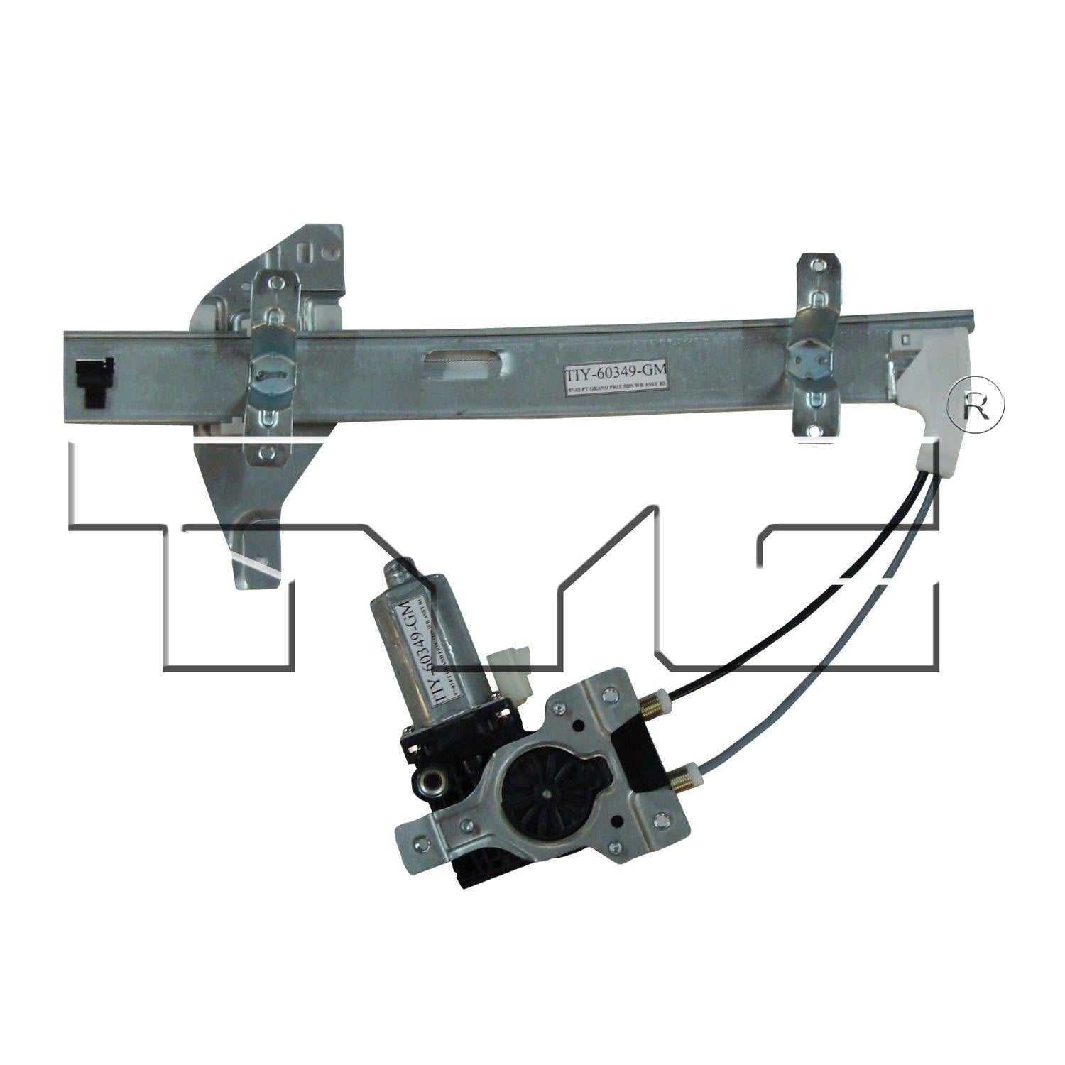 TYC Power Window Motor and Regulator Assembly 660212