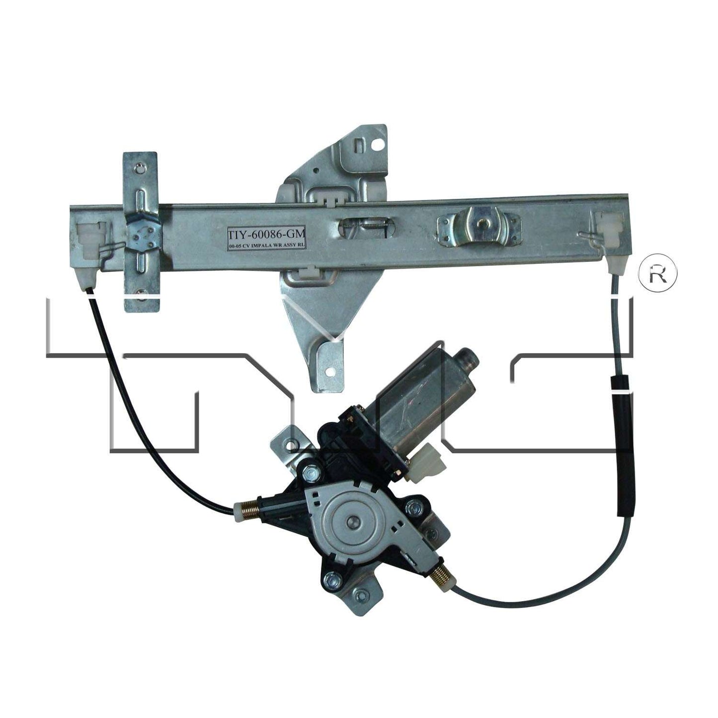 TYC Power Window Motor and Regulator Assembly 660222