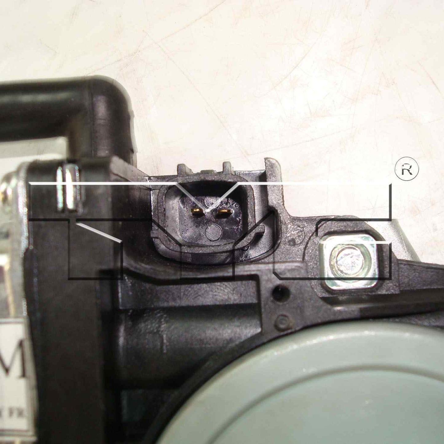 TYC Power Window Motor and Regulator Assembly 660246