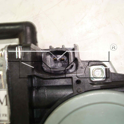 TYC Power Window Motor and Regulator Assembly 660246
