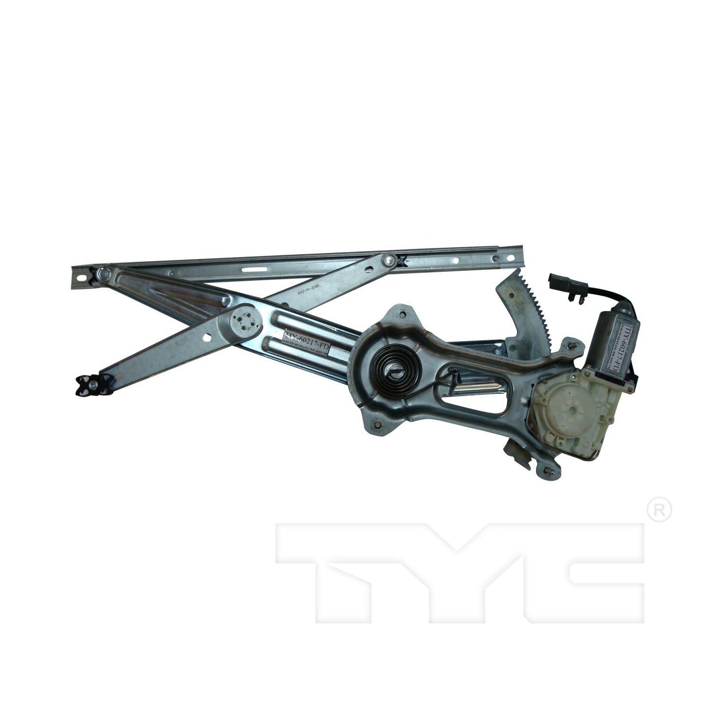 TYC Power Window Motor and Regulator Assembly 660251