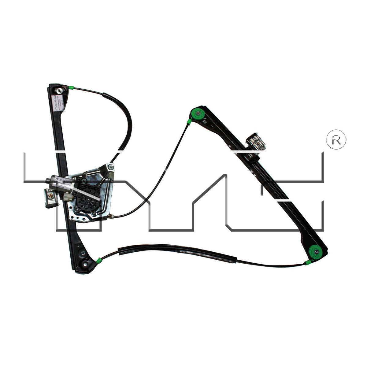 TYC Power Window Motor and Regulator Assembly 660264