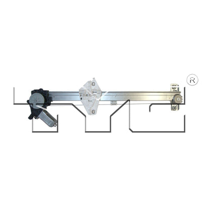 TYC Power Window Motor and Regulator Assembly 660303