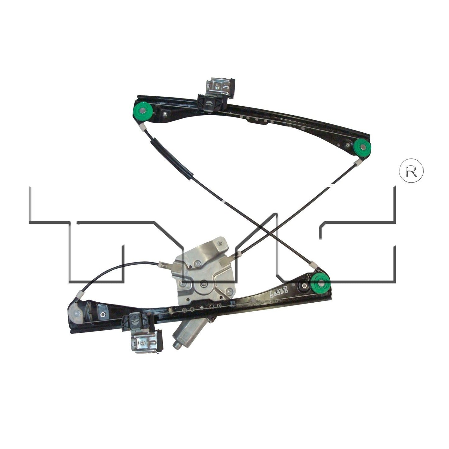 TYC Power Window Motor and Regulator Assembly 660351