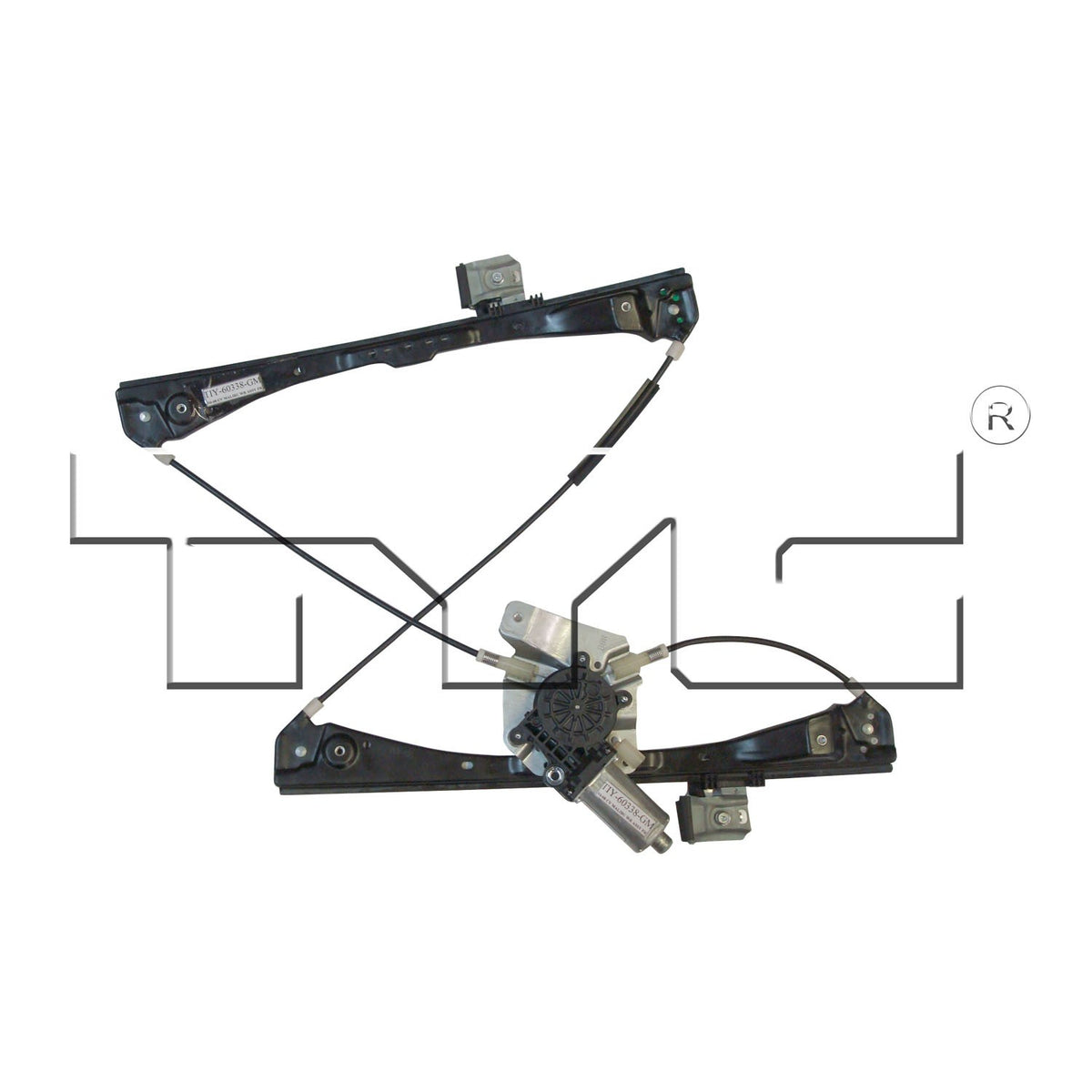 TYC Power Window Motor and Regulator Assembly 660351