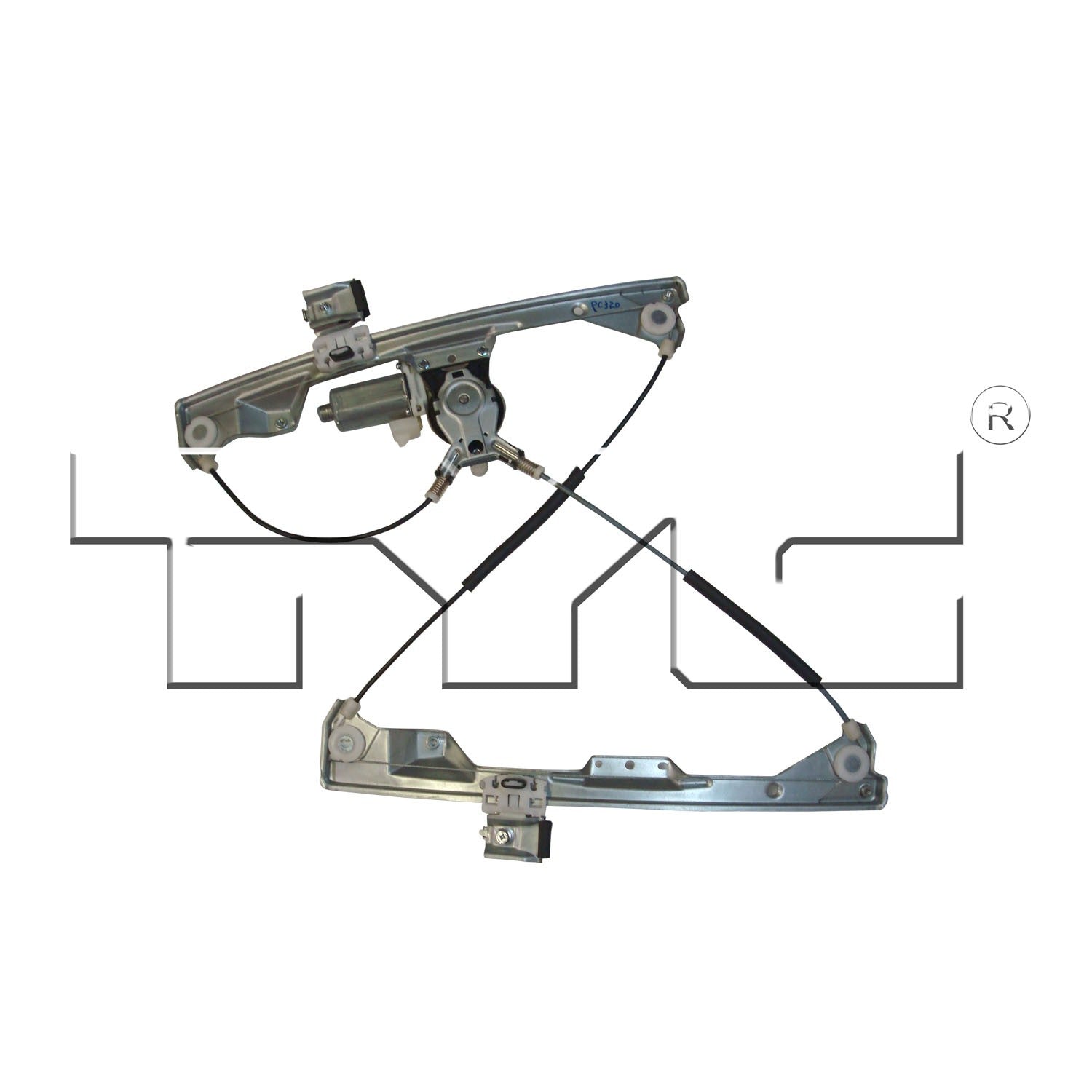 TYC Power Window Motor and Regulator Assembly 660354