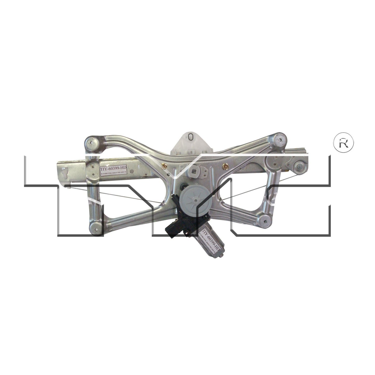 TYC Power Window Motor and Regulator Assembly 660358