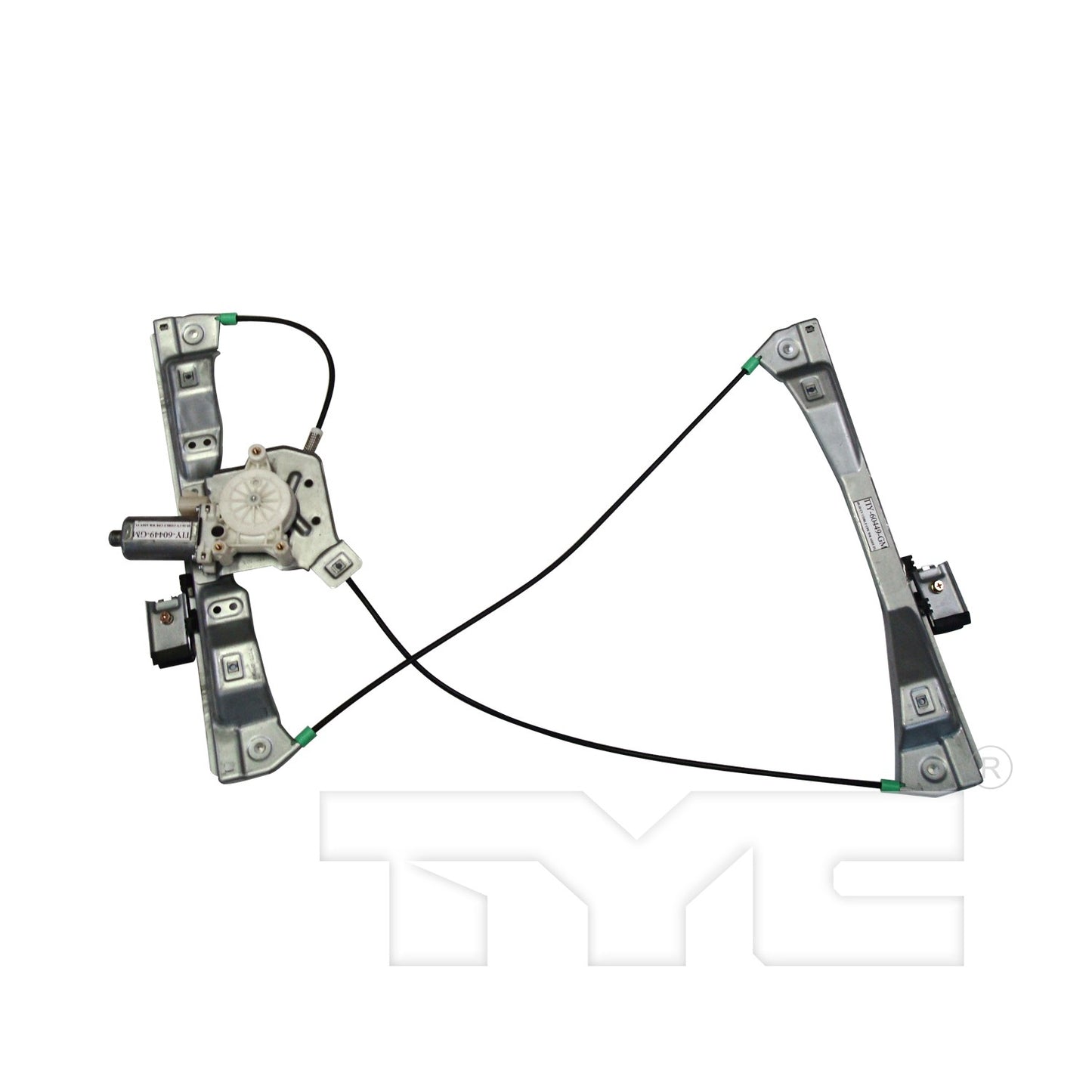 TYC Power Window Motor and Regulator Assembly 660388