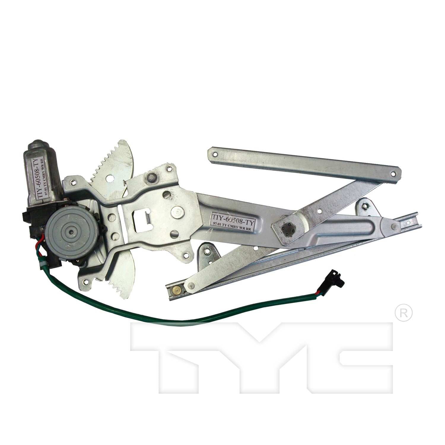 TYC Power Window Motor and Regulator Assembly 660391
