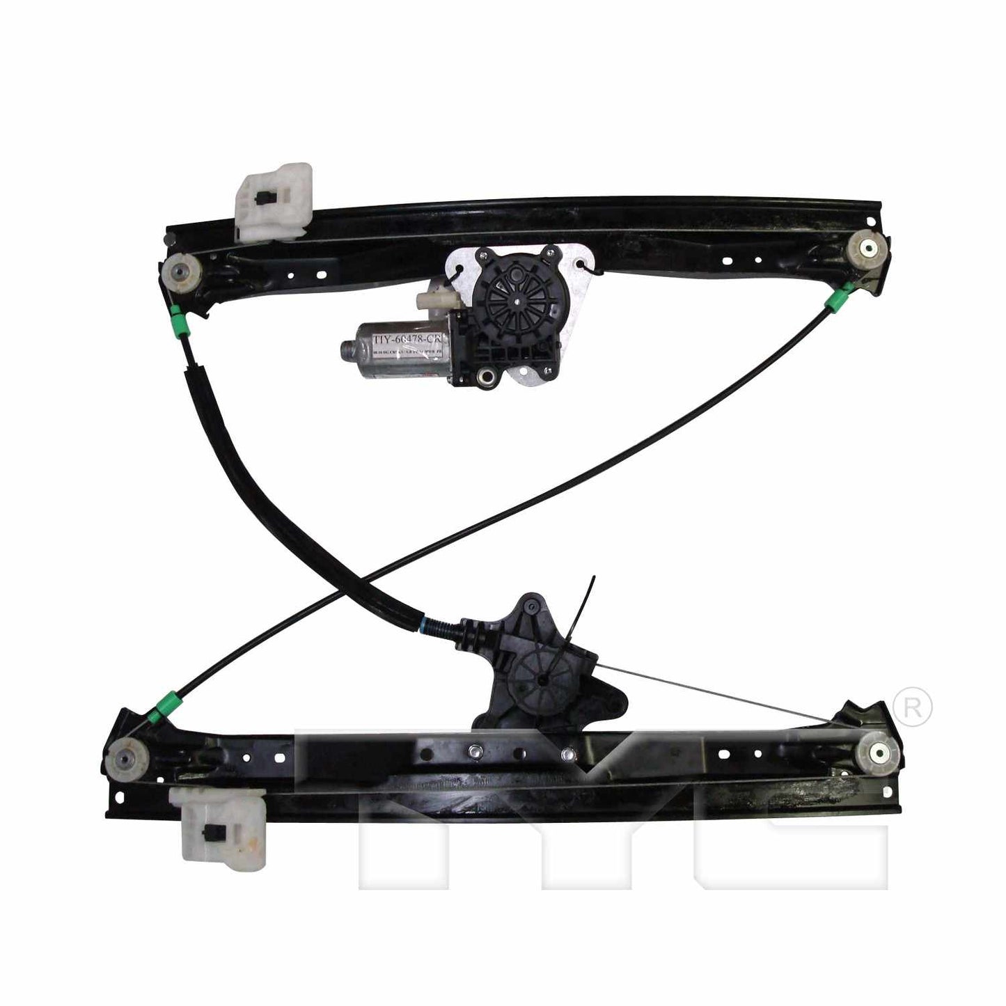 TYC Power Window Motor and Regulator Assembly 660395