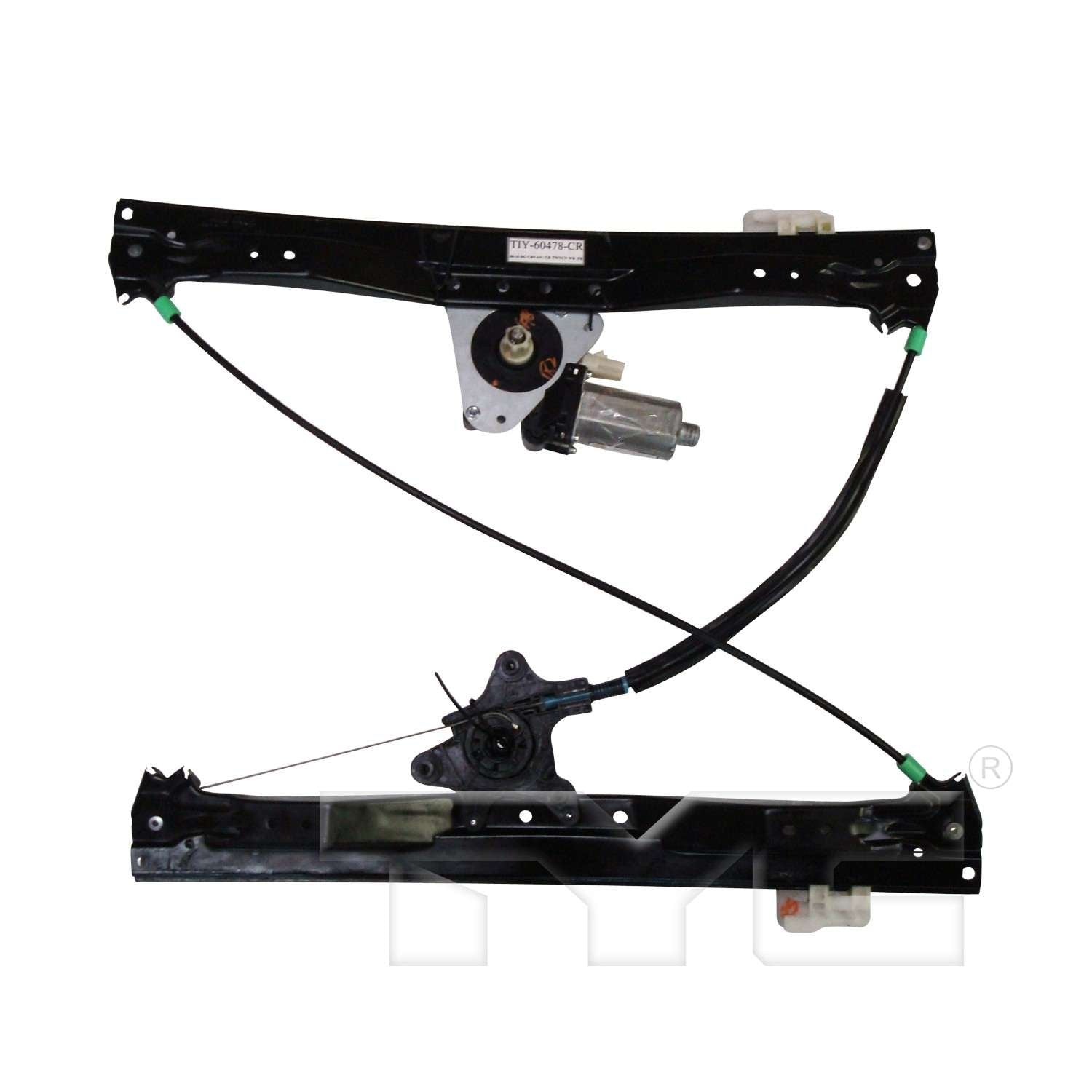 TYC Power Window Motor and Regulator Assembly 660395