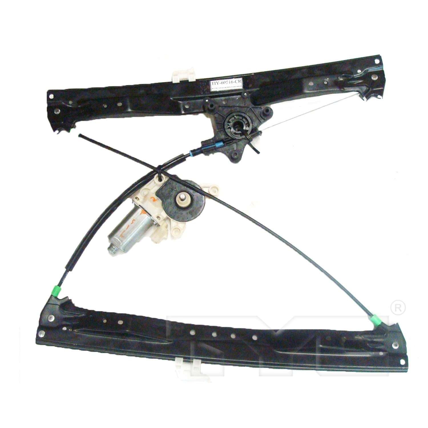 TYC Power Window Motor and Regulator Assembly 660425