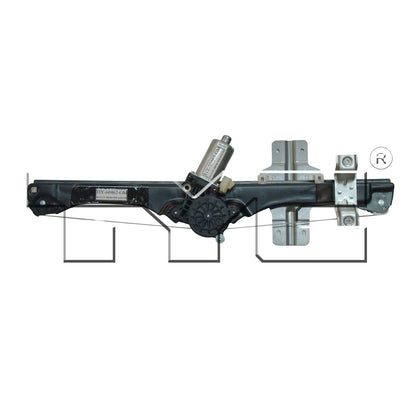 TYC Power Window Motor and Regulator Assembly 660475