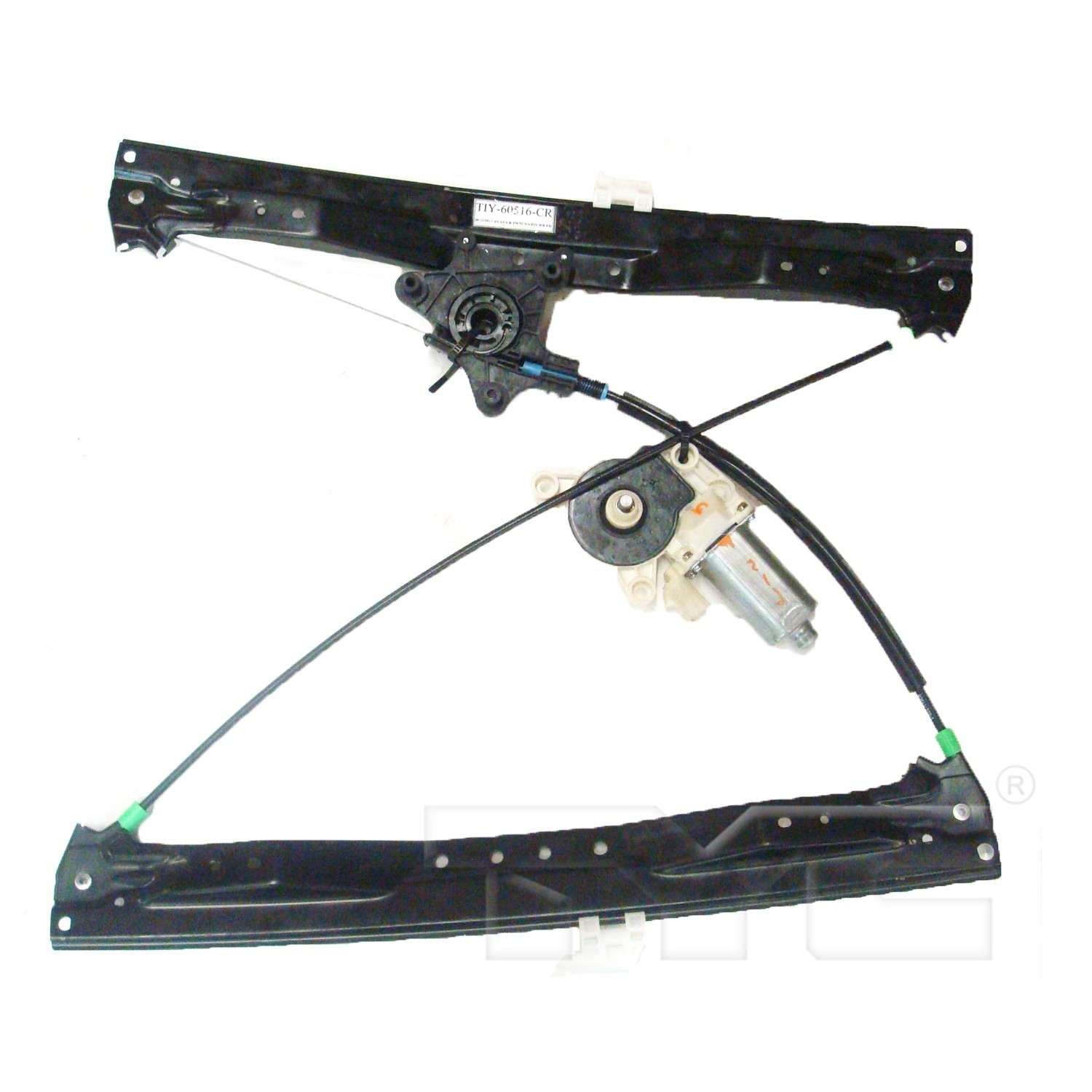TYC Power Window Motor and Regulator Assembly 660478