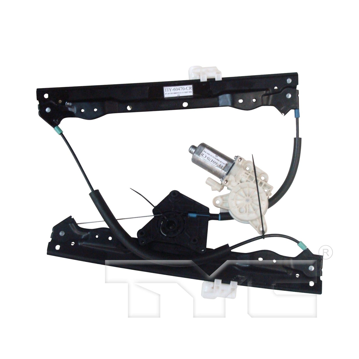 TYC Power Window Motor and Regulator Assembly 660481