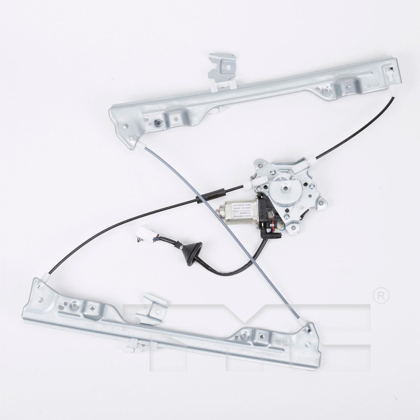 TYC Power Window Motor and Regulator Assembly 660488