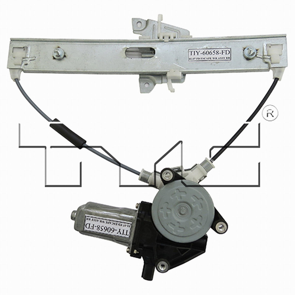 TYC Power Window Motor and Regulator Assembly 660531
