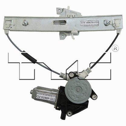 TYC Power Window Motor and Regulator Assembly 660531