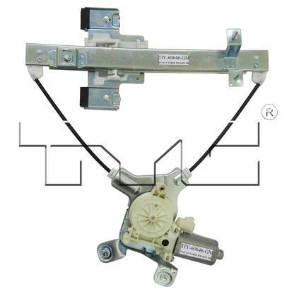 TYC Power Window Motor and Regulator Assembly 660533