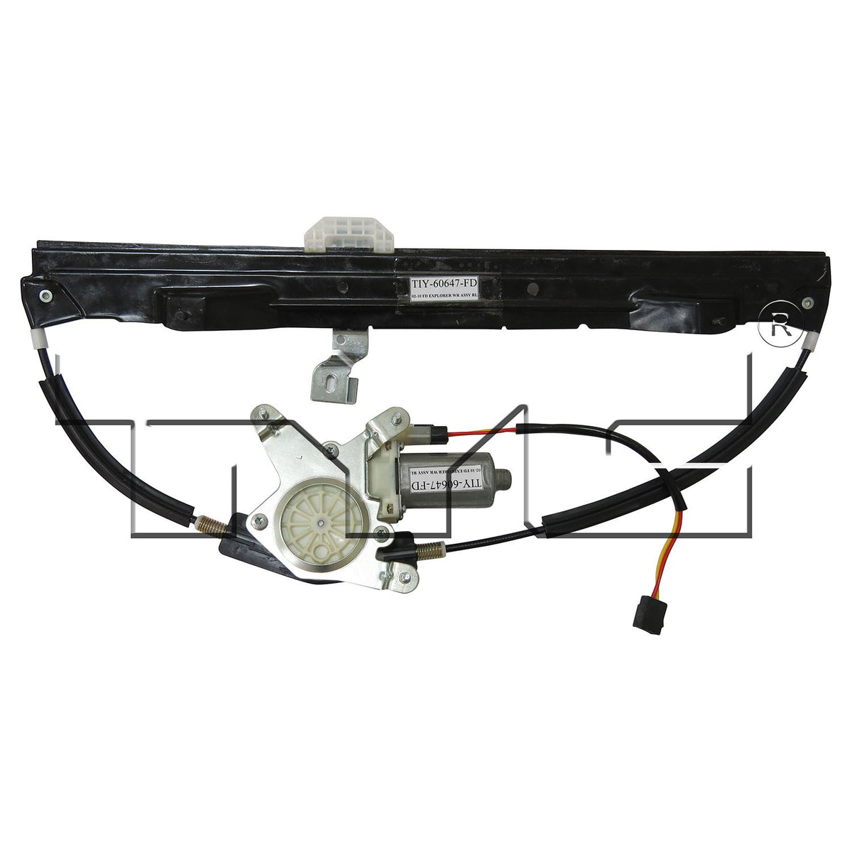 TYC Power Window Motor and Regulator Assembly 660536