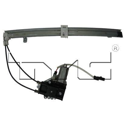 TYC Power Window Motor and Regulator Assembly 660546